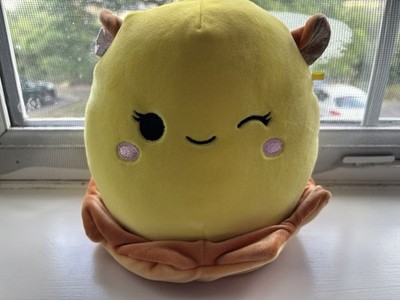 Squishmallows Squish-A-Roys Pie Plüsch - gelbes zwinkerndes Gesicht