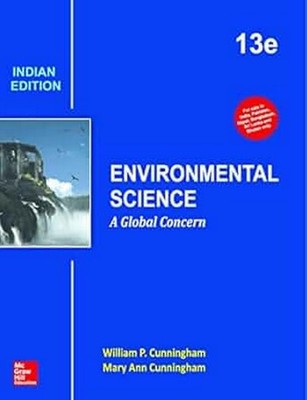 New:Environmental Science by William P. Cunningham 13TH INTL ED 9789339221263