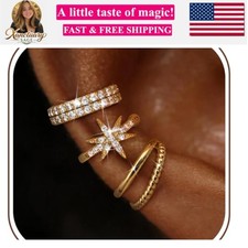 Ear Cuff Earrings for Women Non Piercing 14K Gold Plated Ear Cuffs for Non Pi...