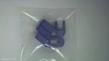K'NEX Clip Metallic Blue Replacement Parts (91440) - Lot of 5