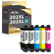 Compatible With 202XL Ink Cartridges for Epson 202 XL Expression XP-5100 WF-2860