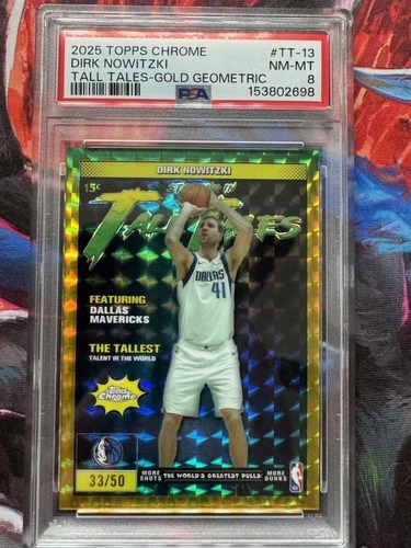 2025 Topps Chrome Dirk Nowitzki Base (RAW)