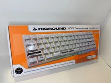 Higround - Basecamp 65% Wired Mechanical Lubed TTC Milky Switch Game Keyboard
