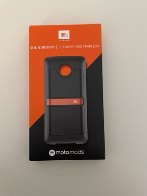 Motorola Moto Z Mods JBL SoundBoost Powerful Stereo Speaker