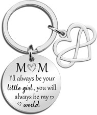 Mom Stocking Stuffers Mama Keychain for Women Christmas Birthday Gifts for Moms