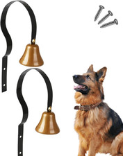 Dog Doorbell,Fixed Metal Dog Doorbell,Dog Bell for Door Potty Training,Bell f...