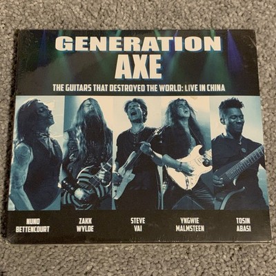 Guitars That Destroyed the World: Live in China by Generation Axe CD New Sealed