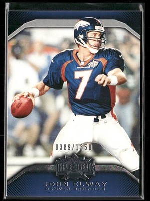 2010 Topps Triple Threads #100 John Elway #/1350