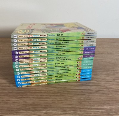 Read With Biff Chip & Kipper Phonics Levels 1-4 Hardback Book Bundle x 15 VGC