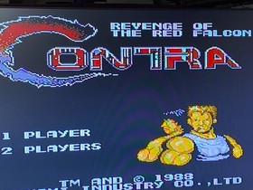 Contra: Revenge of The Red Falcon For NES Game Nintendo NTSC-U/C (US/Canada) !!!