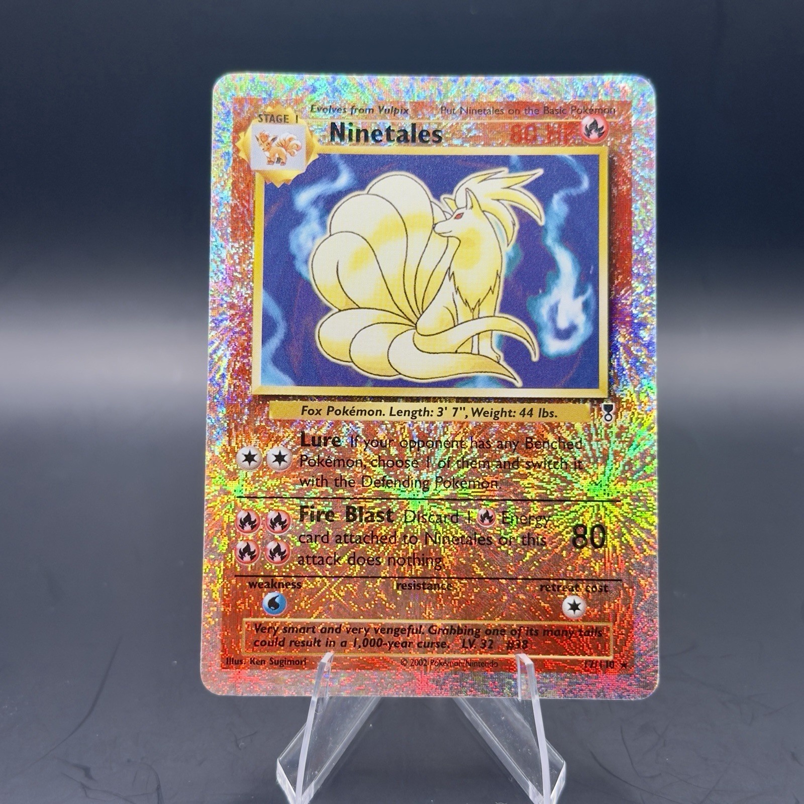 Ninetales 17/110 Legendary Collection Reverse Holo Rare Pokemon TCG LP