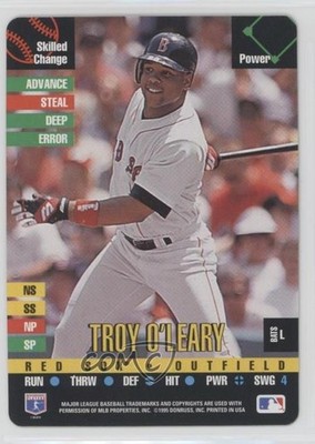 1995 Donruss Top of the Order Troy O'Leary c7w
