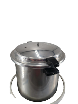 #ad Vintage Mirro Matic 22 Qt Aluminum Speed Pressure Cooker Canner M 0622 Extras $82.88