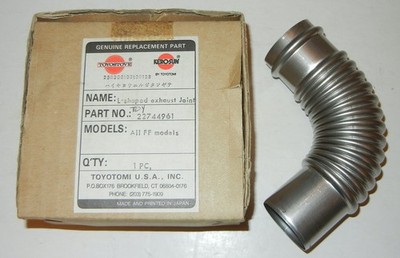 TOYOSTOVE L SHAPED EXHAUST JOINT 22744961 ALL LASER FF MODELS