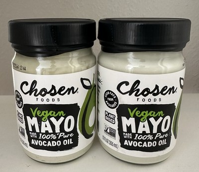 2 PACK Chosen Foods Avocado Oil Mayo 32oz 100% Pure NO SEED OIL Avocado Oil