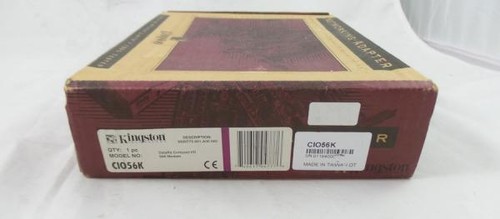 Vintage Kingston DataRX 56K CF CompactFlash Modem with PC Card Adapter (CIO56K) - 第 3/3 張圖片