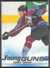 2019-20 UD Series 1 Conor Timmins 203 Young Guns RC