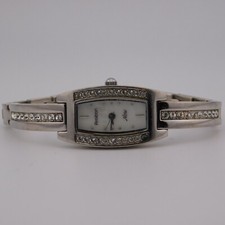 Armitron Now 75/2951S Silver Tone Quartz Women's Watch Sz. 6 1/2" New Battery