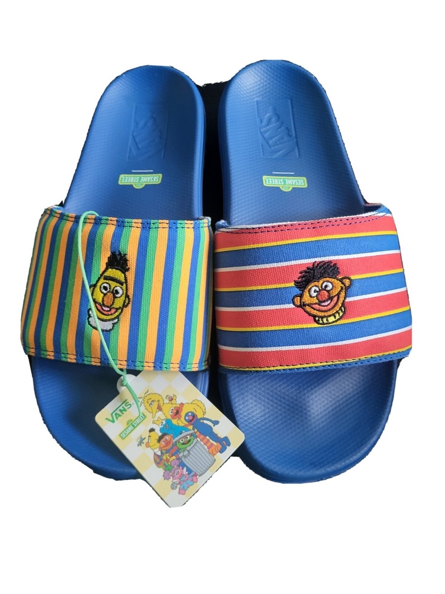 Vans X Sesame Street La Costa Slide Bert and Ernie Mens Sz 9  display picture 2