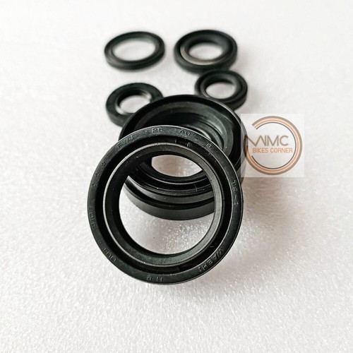SET 7 PCS. OIL SEAL KIT NEW FOR YAMAHA 1974-1981 DT100X DT100 MX100 - Picture 6 of 7