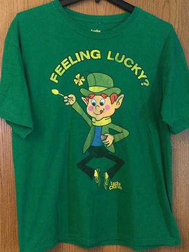 Lucky Charms (Cereal) - Green Shirt - XL