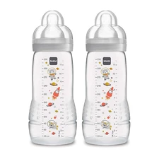 Biberon Easy Active De 11 Oz 2 Unidades Biberones De Flujo Rapido Con