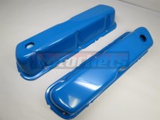 Sbf Ford Blue Tall Valve Covers 1964-01 Small Block 260-289-302-351w V8 Mustang Sbf Ford Blue Tall Valve Covers 1964-01 Small Block 260-289-302-351w V8 Mustang