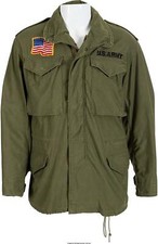 JOHN RAMBO M65 FIRST BLOOD JACKET US ARMY FIELD COMBAT GREEN COTTON JACKET
