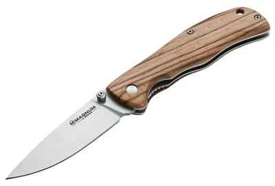 BÖKER MAGNUM Backpacker Taschenmesser 440A Holzgriff Liner Lock EDC - 01EL605 - Bild 1 von 4