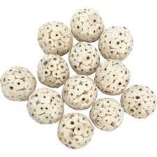 5122 Mini Sola Balls - All Natural Air Dried Shreddable Foraging Bird Foot Toys