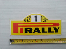 PIRELLI PIRALLY RALLY 1972 Original STICKER / AUTOCOLLANT