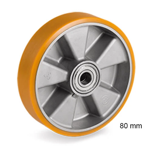 Ruota 80 mm in poliuretano TR - Tellure Rota