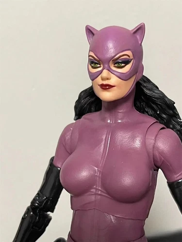Figura de acción Mcfarlane tallada cabeza de gato Knightfall pintada 1/12 - Imagen 5 de 10