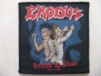 Exodus Bonded By Blood Aufnäher Patch Warbringer Havok Artillery Savage Messiah