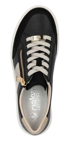 Zapatillas Mujer RIEKER Cuero LIGERAS COMO UNA PLUMA - Imagen 4 de 10