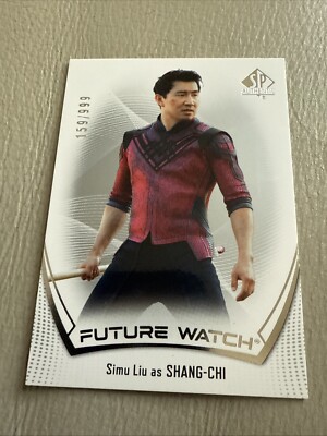 2024 Upper Deck Marvel Studios Series 2 Future Watch Simu Liu Shang Chi /999