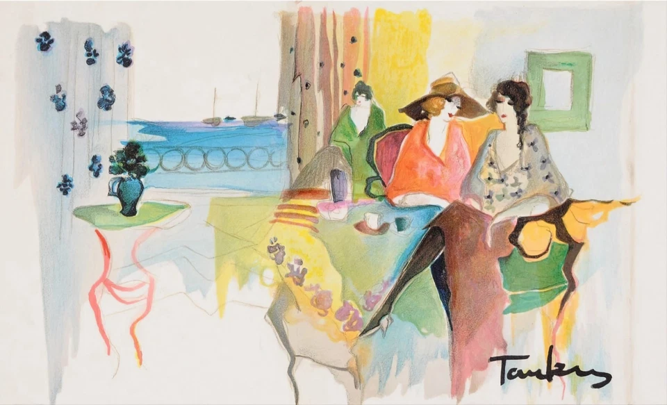 Cubierta ITZCHAK TARKAY 'Funciona sobre papel' - Placa Litografía firmada con certificado de autenticidad Foto 2 de 3