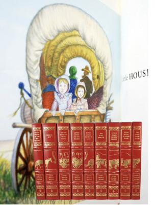 Easton Press LITTLE HOUSE on the PRAIRIE Leather Book Set