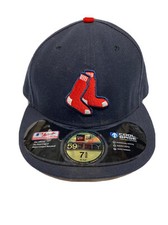 With Stickers Boston Red Sox New Era Cool Base MLB Baseball Size 7 5/8 Hat