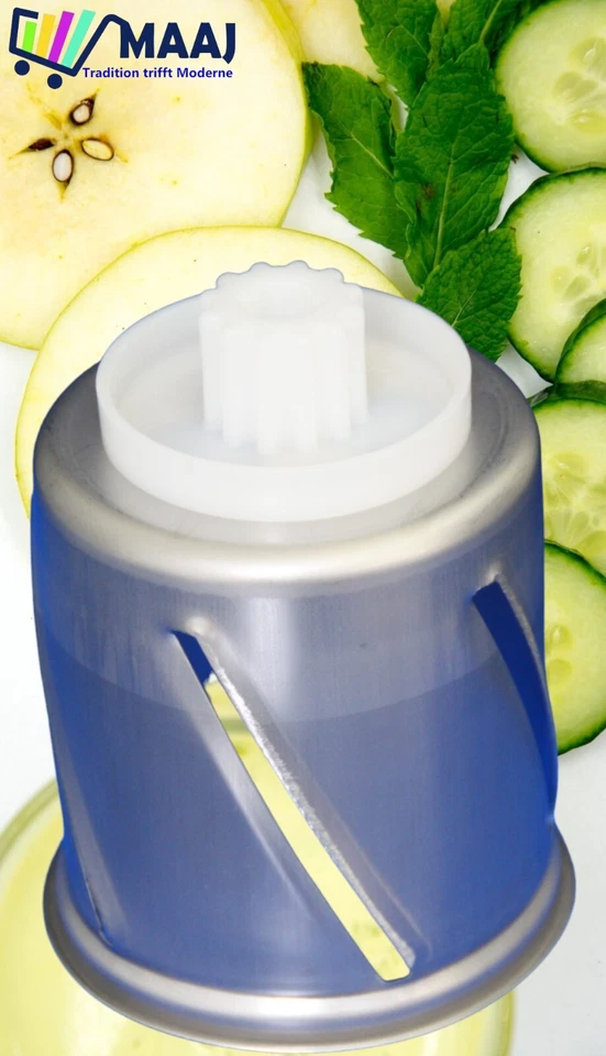 GEMÜSESCHNEIDER RAFFELVORSATZ VEGETABLE SLICER DRUM MESSERSCHMIDT ZYLISS JUPITER - Bild 3 von 4