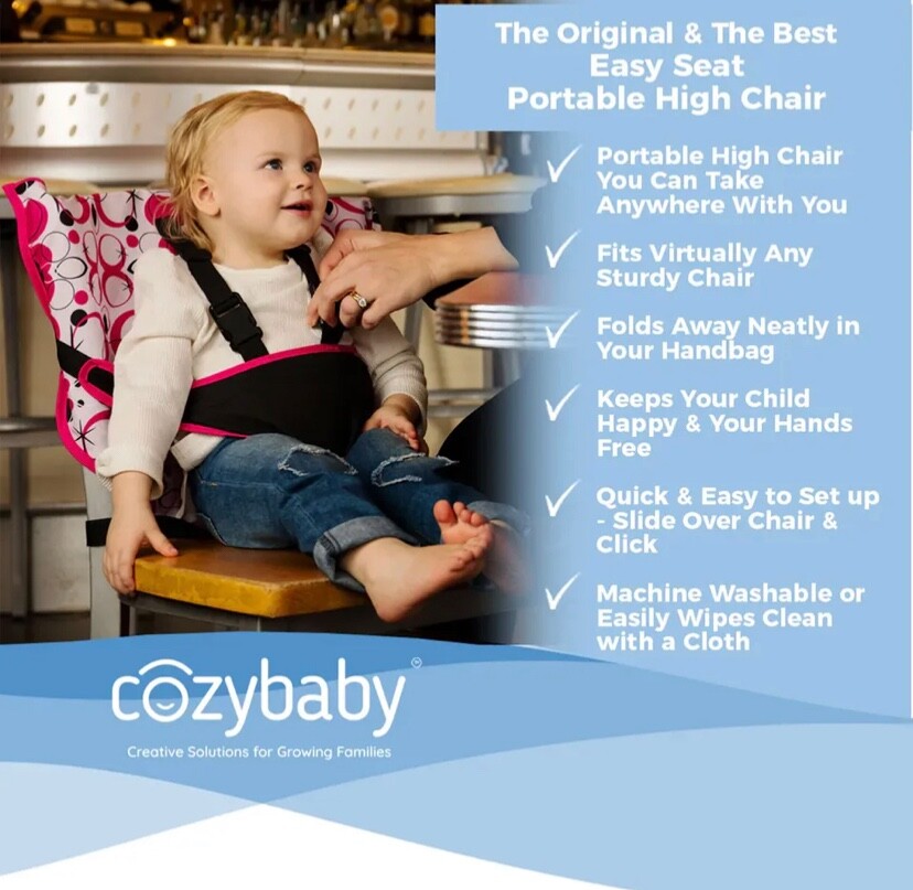 Cozy Cover Unisex Portable Easy Seat - Child Chair Harness Seating