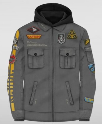 Brand New - Theory Game Star Ace Trucker Denim Jacket - Video Game