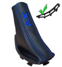 BMW X3 E83 2004-2010 Handbremsmanschette Handbremssack +  Rahmen Leder Stickerei