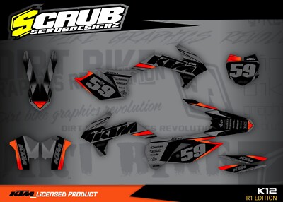 KTM SX SXf 2013 2014 2015 - 125 150 250 350 450 Grafik Dekor Aufkleber XC XCf