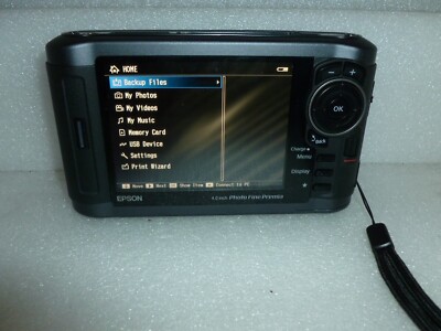 Epson P-6000 Multimedia Photo/Video Mobile Storage Viewer Read Desc