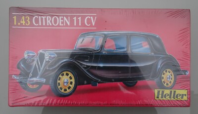 Heller | Citroen 11 CV | 80159 | 1:43 | seltener versiegelter Bausatz