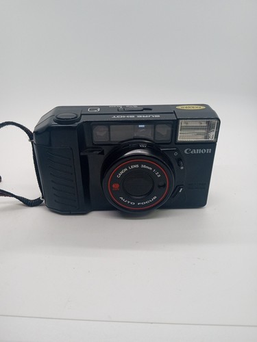 VTG Canon Sure Shot AF35M 38mm 1:2.8 Lens Auto Focus Film Camera Tested Case Rea - Picture 9 of 11