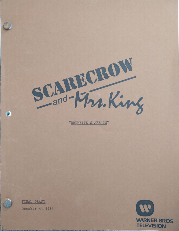 SCARECROW & MRS. KING SERIES BRUNETTE'S ARE IN SCRIPT BRUCE BOXLEITNER (copy)