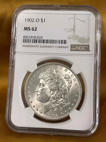1902-O Morgan Dollar NGC MS62