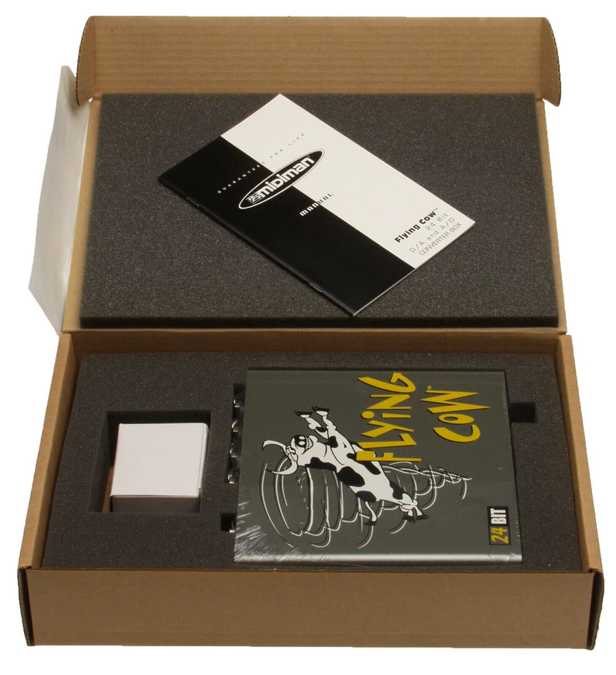 M-Audio Flying Cow 24 Bit XLR Analog AES/EBU S/PDIF Digital Analog Converter NEW - Image 2 of 4